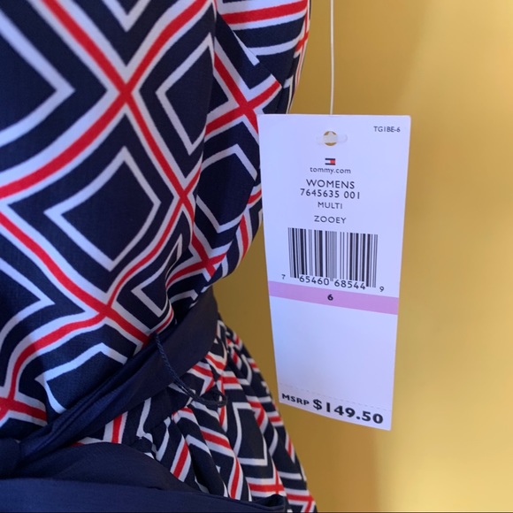 Tommy Hilfiger Zooey Deschanel Dress Size 6 NWT - Picture 12 of 14